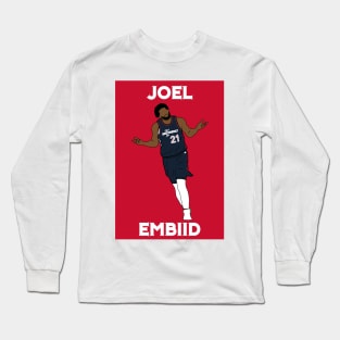 Joel Embiid Long Sleeve T-Shirt